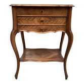 Louis XV style mahogany dressing table