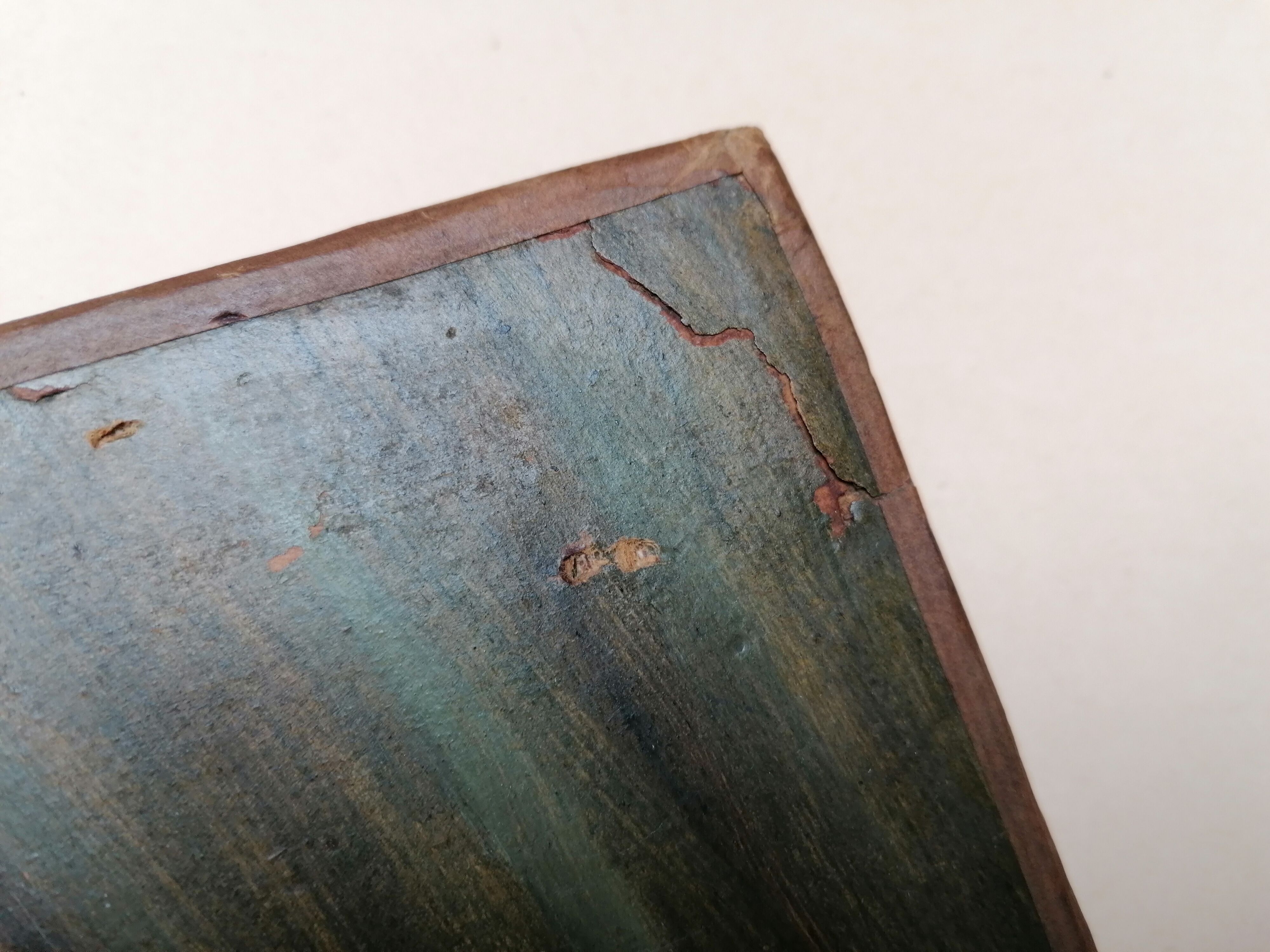 Old painting bouquet of flowers