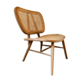 Retro wicker single seat / armchair / lounge chair / armchair