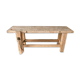 Antique workbench in light wood