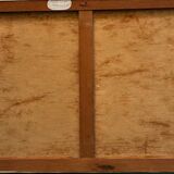 Painting of a child playing in summer, 20th century