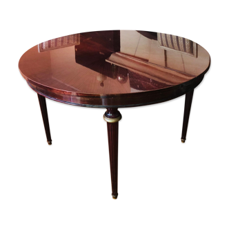 Louis XVI mahogany style dining table