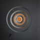 Mid-century industrial cascade ceiling lamp danish