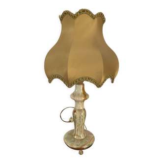 Lampe vintage onyx