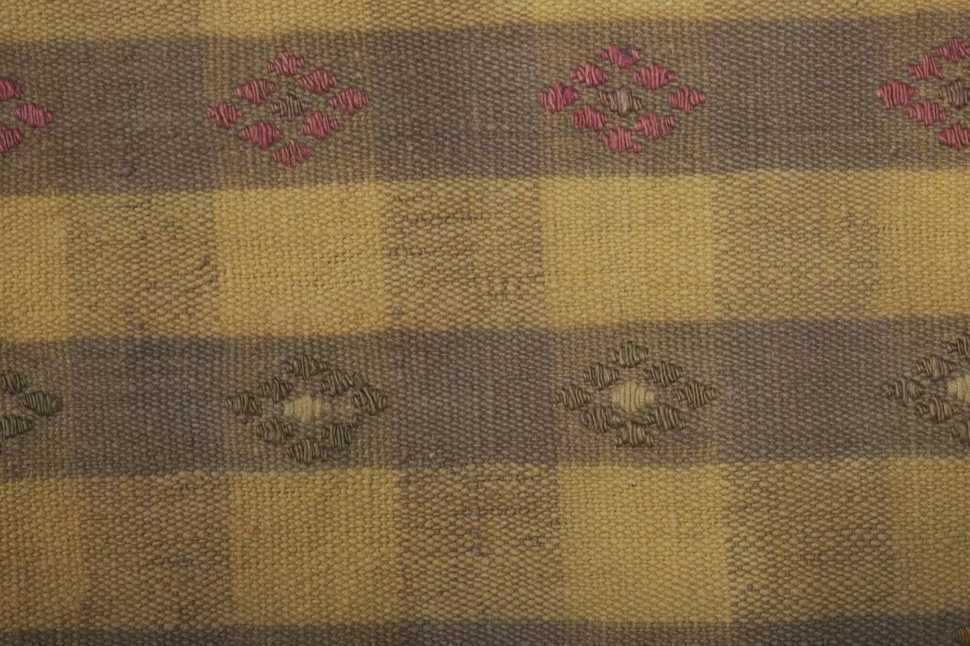 Vintage Turkish kilim handwoven 214x262 cm