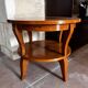 Pedestal table, coffee table from the 60s