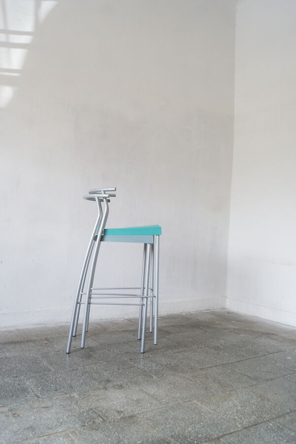 Vintage Stools Hi-Glob Bar Stool by Philippe Starck for Kartell, 1990s, Set of 2