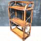 Rattan shelf