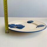 Lot de 10 assiettes plates en faïence de Lunéville