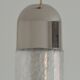 Vintage 1970s Peill and Putzler bubble glass pendant light
