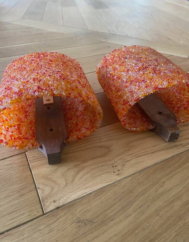 Pair of 50's wall lights