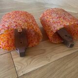 Pair of 50's wall lights