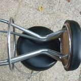 Black skai workshop stool