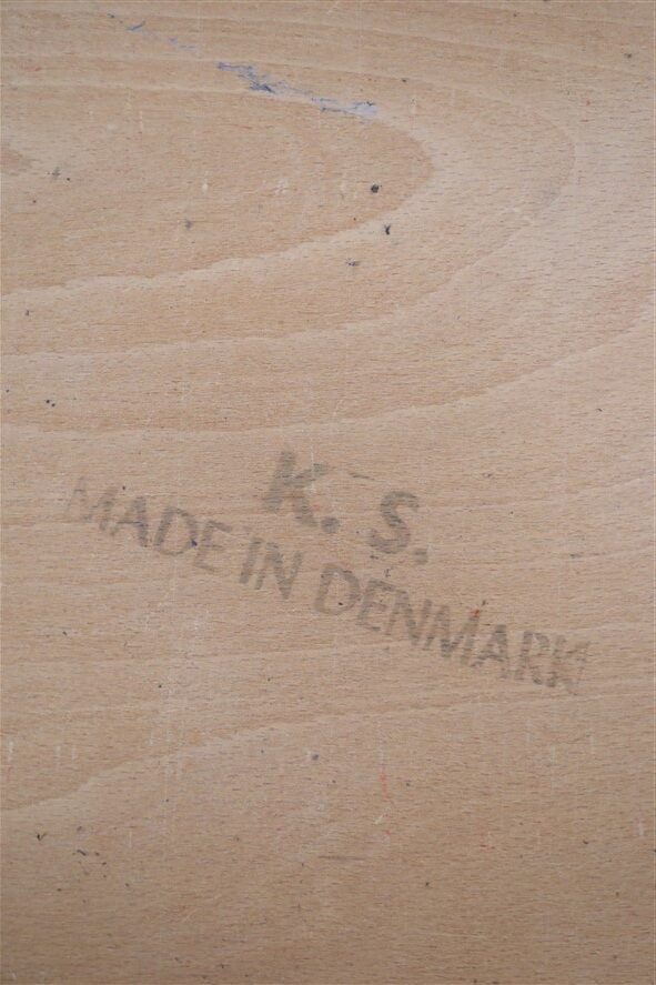 Set of 6 Korup Stolefabrik teak chairs in the style of Kai Kristiansen