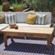Antique solid wood coffee table – unique restored piece | Louna