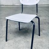 Industrial Dutch Stacking Chairs, 1960s, Set of 10