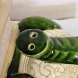 Vintage ceramic elephant plant pot