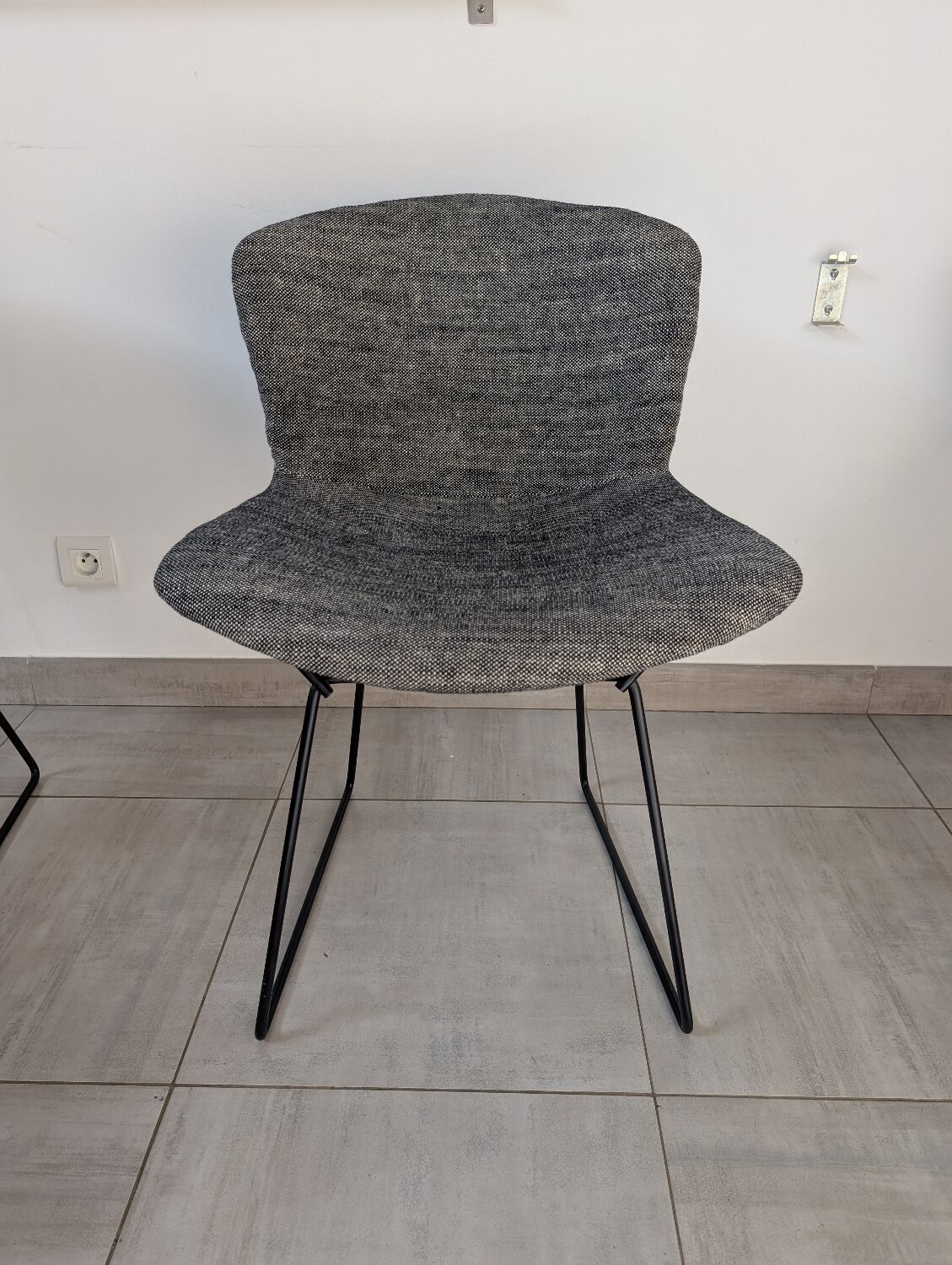 6 chaises Harry Bertoia pour Knoll modèle Wire '420'