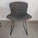 6 chaises Harry Bertoia pour Knoll modèle Wire '420'