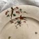 Plat rond polychrome "Nella" Jules Vieillard Bordeaux