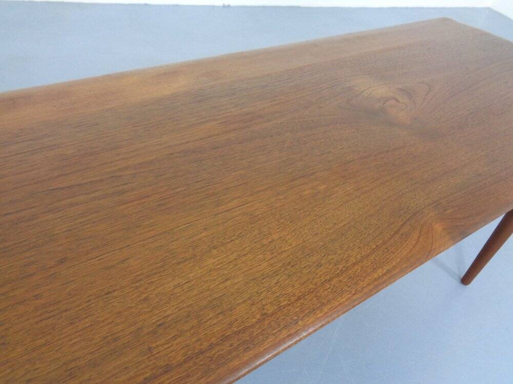 Teak Coffee Table by Peter Hvidt & Orla Mølgaard-Nielsen for Cado, 1960s