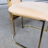 Hollywood Regency dining chairs from Belgo Chrom, 1970s, set of 8.