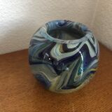 Small blue vase
