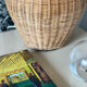 Rattan lamp 1970