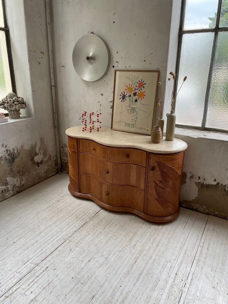 Chest of drawers bamboo Vivai del Sud tropicalist