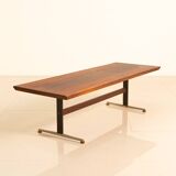 Table basse en palissandre brésilien 60's