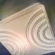 Mid-Century Milk Glass Flush Mount or Wall Light, Czechoslovakia, 1970s