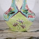 Important earthenware vase by Longchamp, Art Nouveau - 1900