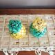 Pineapple salt and pepper shaker duo in slip