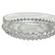 Vintage, cut crystal vide-poche from the 20th century.