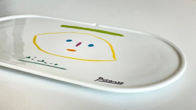 Presentation Plate SIGNED by Picasso