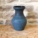 Vase en céramique bleu Accolay