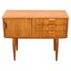 1960s Danish teak cabinet with drawers