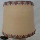 Porcelain bedside lamp, vintage