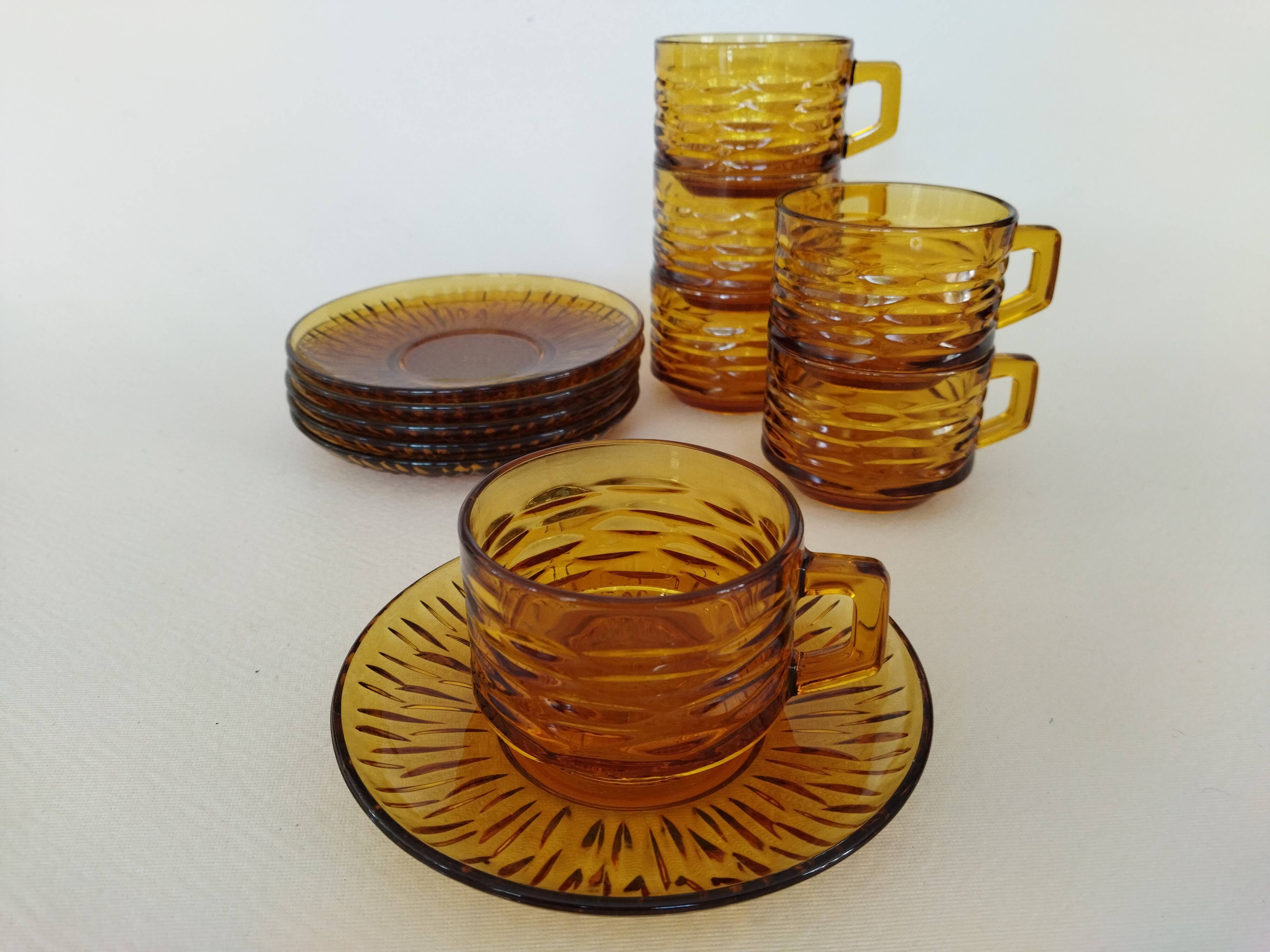 Coffee cups Vereco "Sunflower"