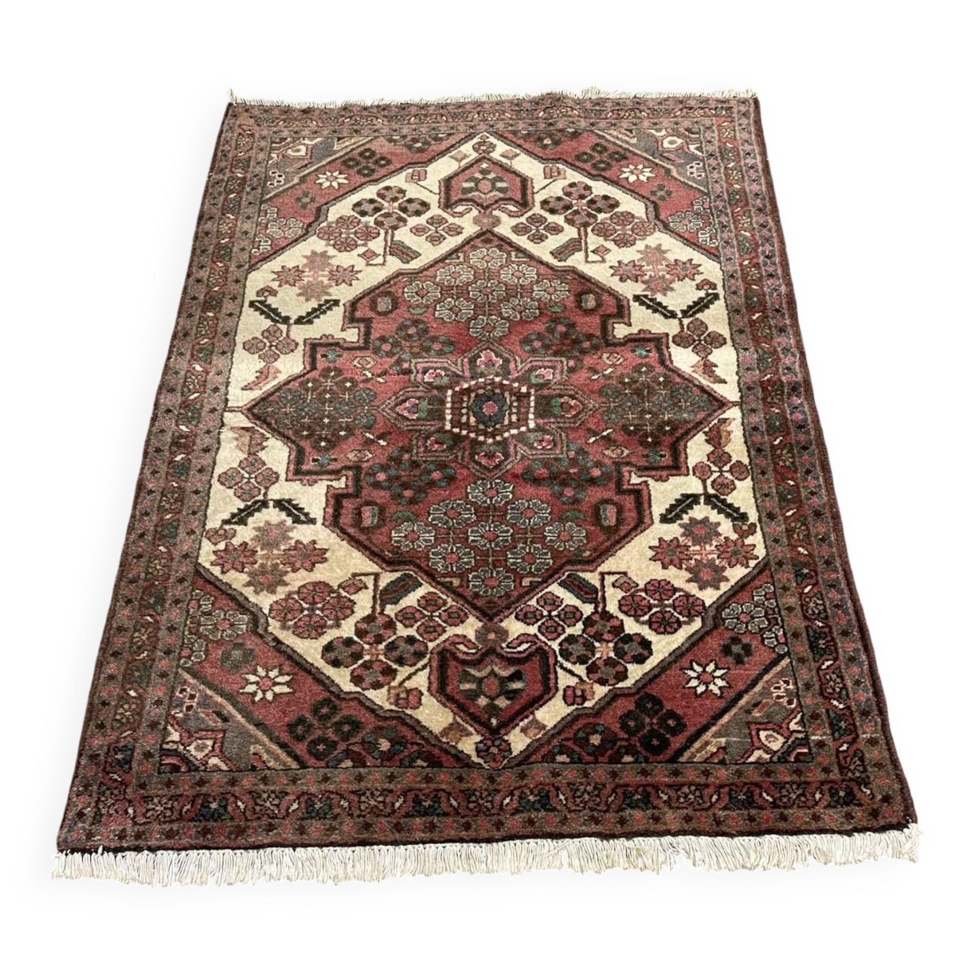 Handmade Iranian wool rug