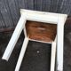 Vintage rustic tabouret