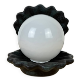 Lampe coquillage céramique vintage