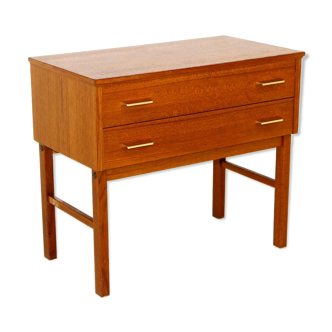 Commode scandinave en teck Suède 1960