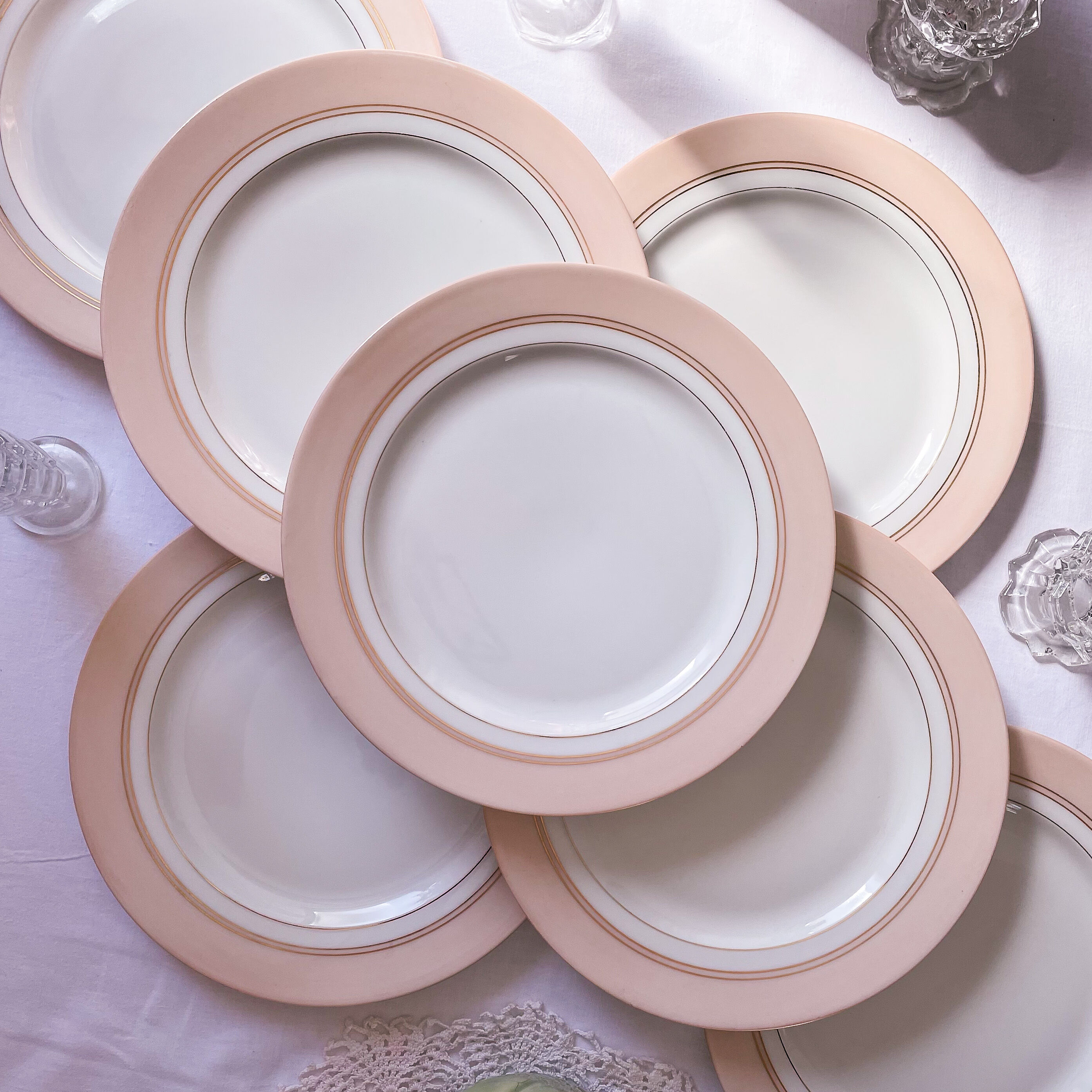 Limoges porcelain service