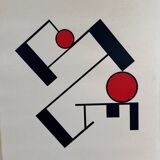 Erich Buchholz Composition Screenprint