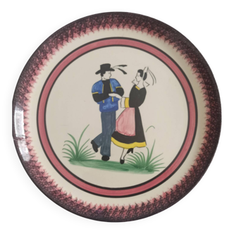 Henriot Quimper Plate