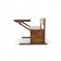 Bauhaus wooden kids folding school desk, 1920s