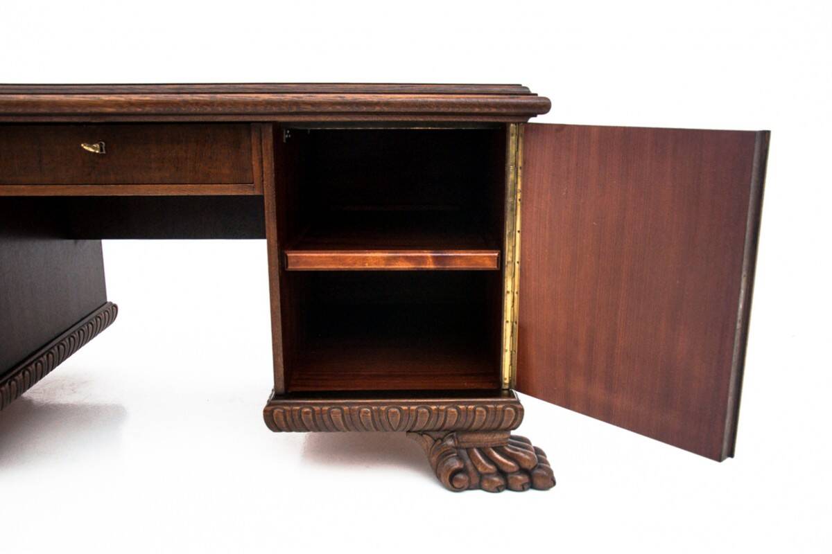 Cabinet set on lion's paws, Germany, early 20th century.