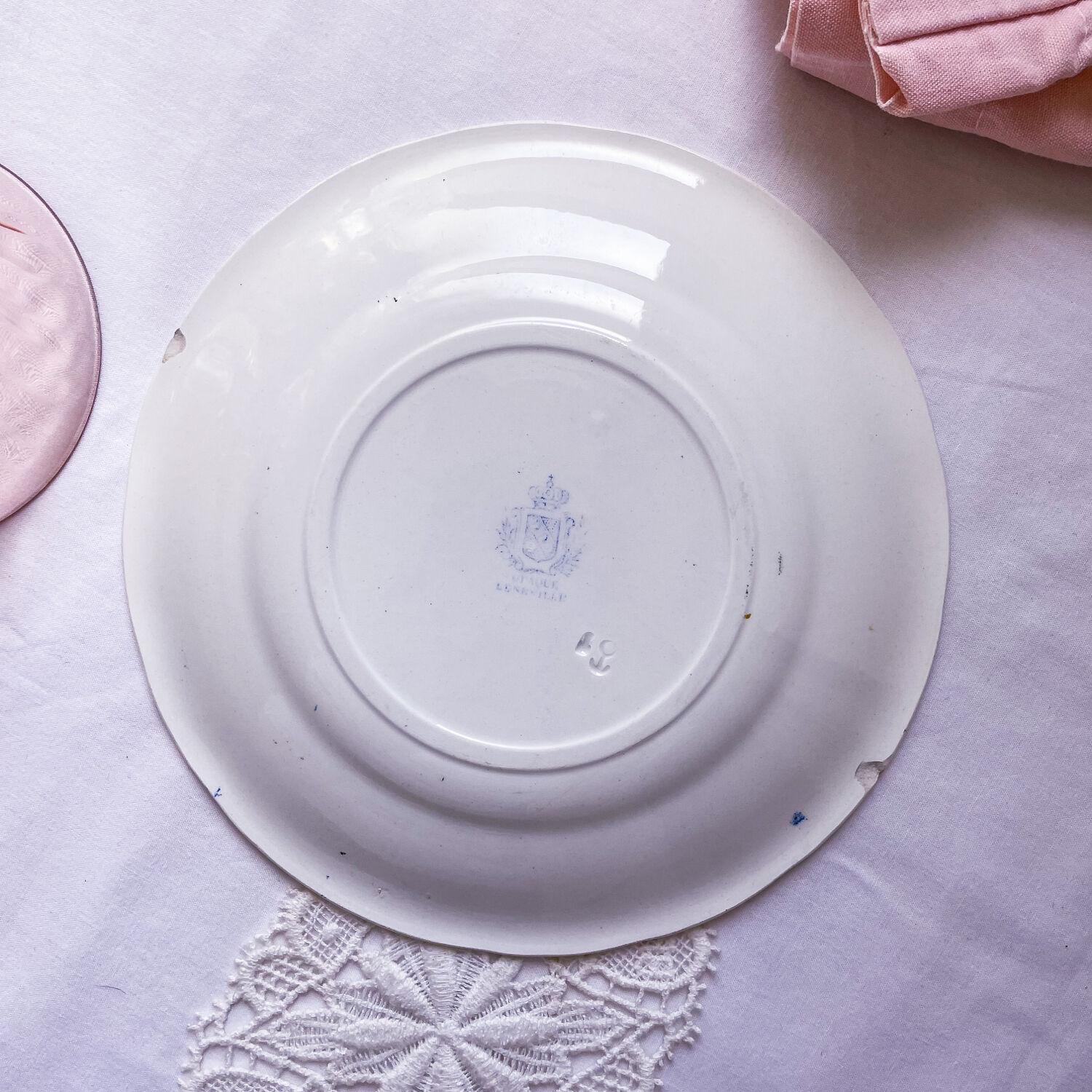 Luneville talking plate collection