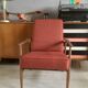 Fauteuil original vintage poli 300-190